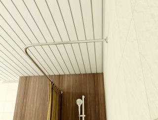 Карниз для ванны Relisan Trinity 170х130 Гл000010902 Хром